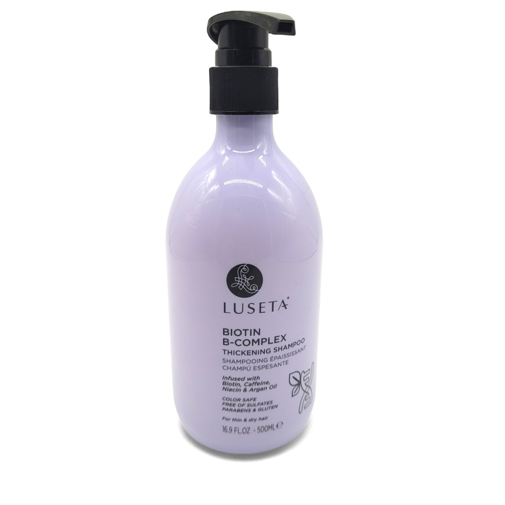 Luseta‎ Biotin & B-Complex Shampoo 16.9 fl oz – Sulfate-Free, Color Safe